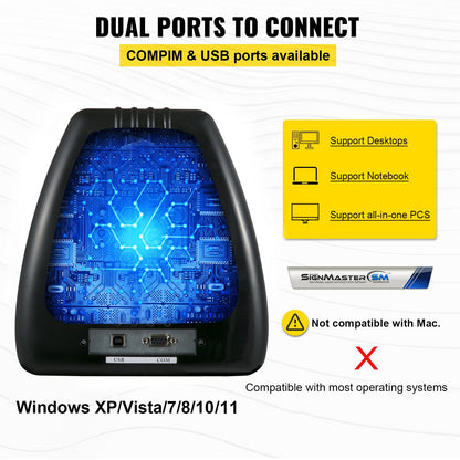 Vinylskärare 870 mm manuell plotter SignMaster-tillbehör
