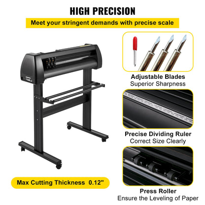 870 mm Vinyl Cutter Machine Vinyl Plotter SignCut Software for Windows