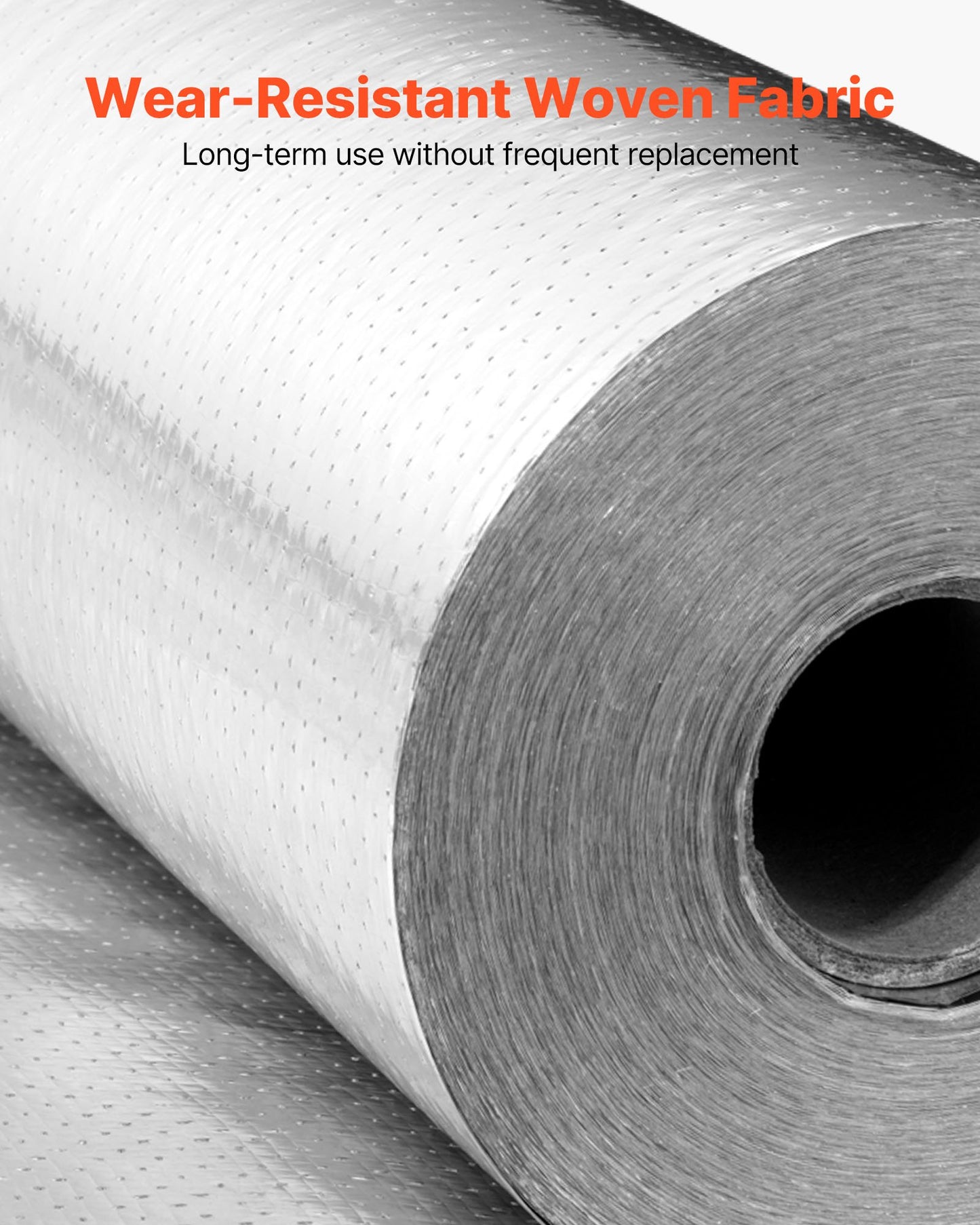 Double Reflective Insulation Roll, Perforated Woven Fabric Radiant Barrier, 0.15mm 76.2m x 1.22m, Double-Sided Aluminum Foil Heat Reflective Shield, Thermal Insulation Roll for Window RV Roof