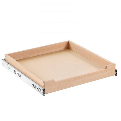 Pull Out Cabinet Organizer, 20"W x 21"D Cabinet Drawer, Soft Close Slide out Shelf, Heavy-Duty Sliding Wood Drawer, Bottom and Side Assembly Base Cabinet Organization for Kitchen Pantry Bathroom