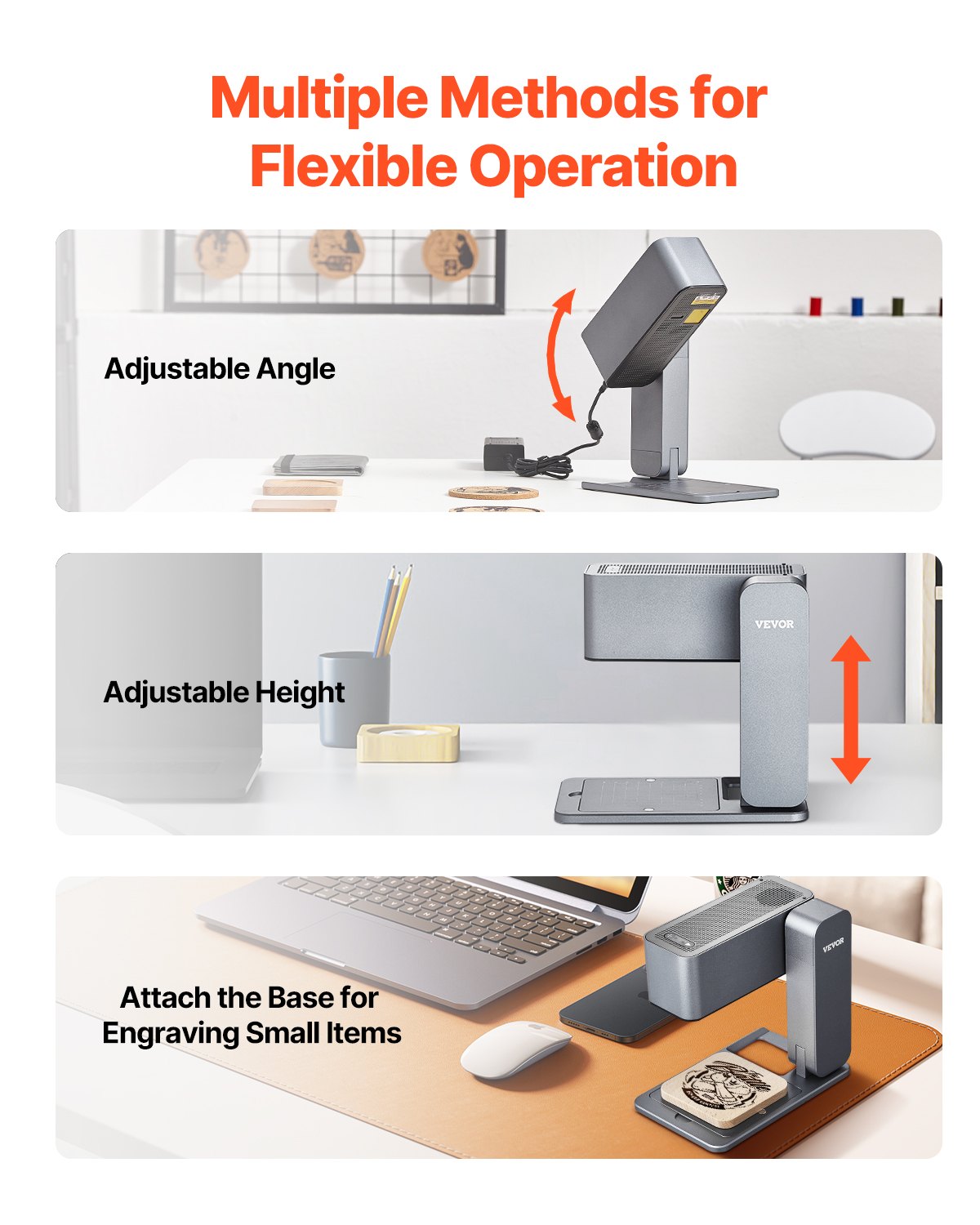 Portable Laser Engraver, 600 mm/s High Speed, 5W Handheld Engraving Machine, DIY Laser Engraver and Cutter Basic Set, for Mental, Single Blue Laser Wood, Leather, Arylic, Fiber, Jewelry, Glass