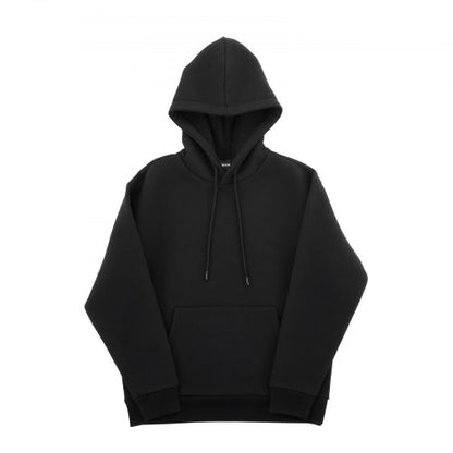 Women Pullover Hoodie, Large Size, Fleece Long Sleeve Comfy Casual Basic Pullover Hooded Sweatshirt, Warm & Skin-friendly, Practical & Trendy, Black Hoodie with Large Pocket for Fall & Winter