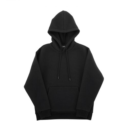 Damtröja med huva, storlek XX-Large, fleece långärmad, bekväm och avslappnad baströja med huva, varm och hudvänlig, praktisk och trendig, svart hoodie med stor ficka för höst och vinter