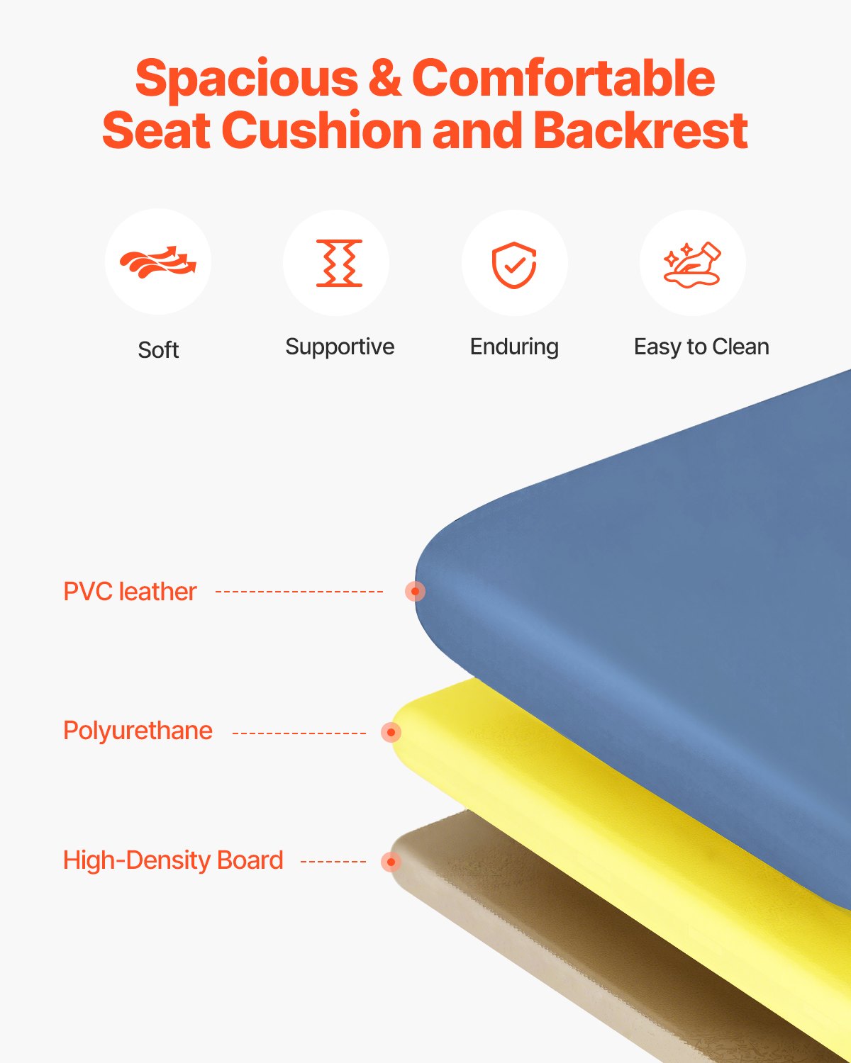 Geri Chair vilfåtölj, 3-positions vilfåtölj, rörliga medicinska vilfåtöljer med 4 hjul, mjukt stoppad sits och avtagbar bricka, perfekt för sjukhus, vårdhem och geriatrisk hemsjukvård