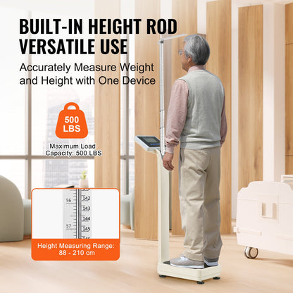 Medicinsk digitalvåg Professionell läkarvåg för viktlängd 226,8 kg