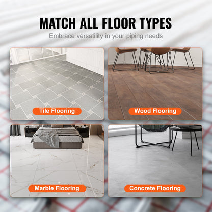 PEX-AL-PEX-rör, 200 m, 16 mm diameter aluminium-plastkompositrör Syrebarriär Värmegolv PEX-rör, 2 mm tjocklek Värmegolv VVS Inre aluminiumlager PEX-slang Rör