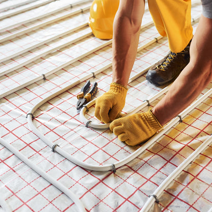 PEX-AL-PEX-rör, 200 m, 16 mm diameter aluminium-plastkompositrör Syrebarriär Värmegolv PEX-rör, 2 mm tjocklek Värmegolv VVS Inre aluminiumlager PEX-slang Rör