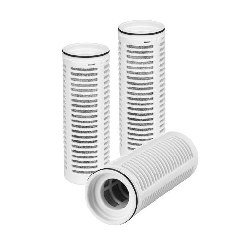 Pitcher Water Filter Replacements, 3-pack Water Filters for Pitchers and Dispensers, No BPA, Last 3 Months or 211 Gallons, Reduce Chlorine, Rust, Odors, PFOA/PFOS, for Water Filter Pitcher 6287