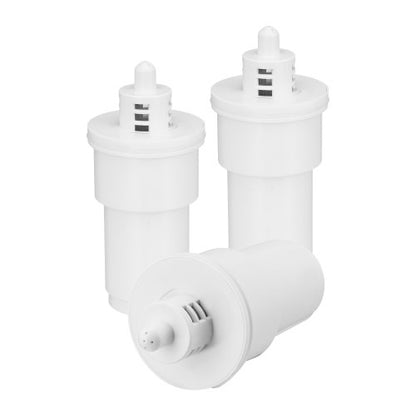 Pitcher Water Filter Replacements, 3-pack 5-stage Water Filter for Pitchers and Dispensers, No BPA, Last 3 Months or 40 Gallons, Reduce Limescale, Lead, Chlorine, for Water Filter Pitcher 6216