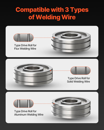 100A spolpistol med 10FT kabel, kompatibel med Hobart Handler 210 MVP Mig-svetsar, lämplig för 0,023", 0,030" och 0,035" flusstråd/solid/aluminiumsvetstråd