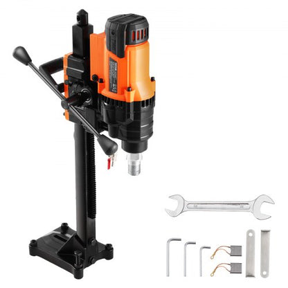 Core Drill Machine 2.03-20.1 cm Dia 3000W Diamond Core Drill Rig with Stand