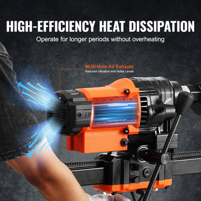 Core Drill Machine 2.03-20.1 cm Dia 3000W Diamond Core Drill Rig with Stand