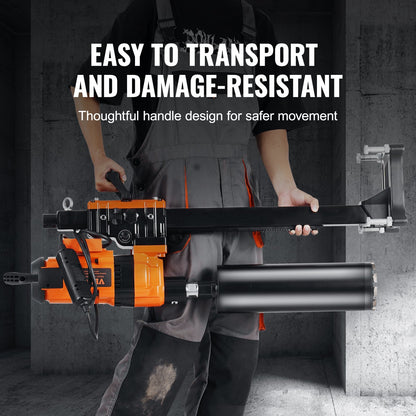 Core Drill Machine 2.03-30 cm Dia 3500W Diamond Core Drill Rig with Stand