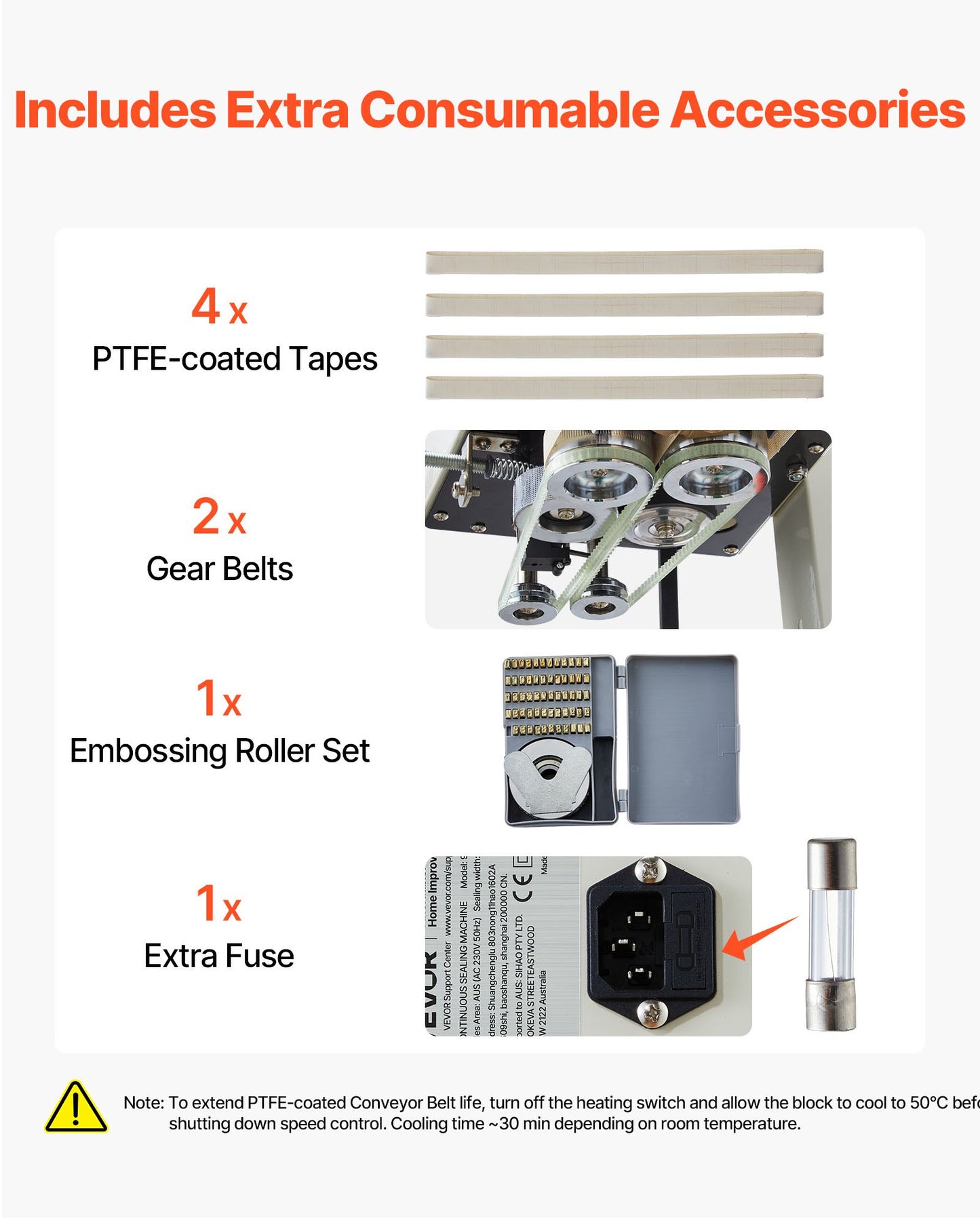 Kontinuerlig påsbandsförslutningsmaskin, 6-12 mm förseglingsbredd, vertikal bandförslutningsmaskin med rulltryck, temperatur- och hastighetsjusterbar, värmeförslutningsmaskin för 0,03-0,8 mm plastpåsar