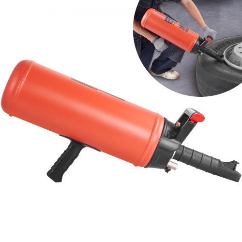 Däcksprängare, 2,4 gal/9 l luftblåsare för däck, 150 psi handhållen bläster, bärbart däckpumparverktyg, 87-116 psi driftstryck för traktor, lastbil, fyrhjuling, bil och fordonsreparationer