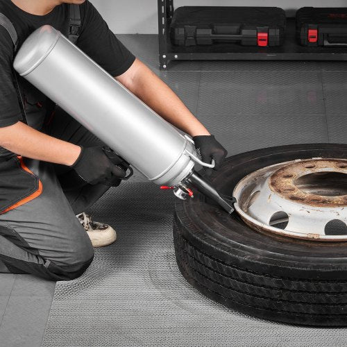 Bärbar däckpärlblåsare, 3,2 gallon / 12 l luftblåsare, handhållen däckpåfyllningsmaskin, 87-116 psi driftstryck, avtryckarmonterad däckpåfyllningsmaskin för bil, kompakt SUV, lätt lastbil, elcykel, husbil, fyrhjuling
