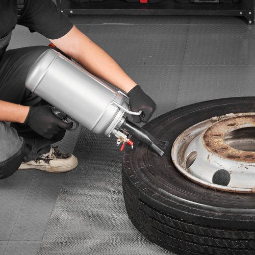 Portable Tire Bead Seater, 1.6 Gal / 6 L Air Bead Blaster, Handheld Tire Inflator Tool, 87-116 PSI Operating Pressure, Trigger Seating Inflator for Car, Compact SUV, Light Truck, E-Bike, RV, ATV