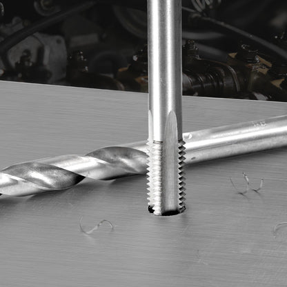 Helicoil-gängreparationssats, 166-delars metrisk HSS-borr Helicoil-reparationssats, M5 M6 M8 M10 M12 Helicoil-gängverktygssats med HSS-borr Gänginsatser Gängtappar Avbrytningsverktyg