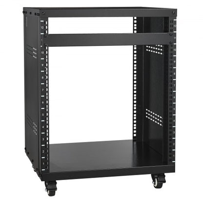 12U AV Rack Stand 226.8 kg Capacity Network Stereo Recording Studio Rack 510x460x700mm