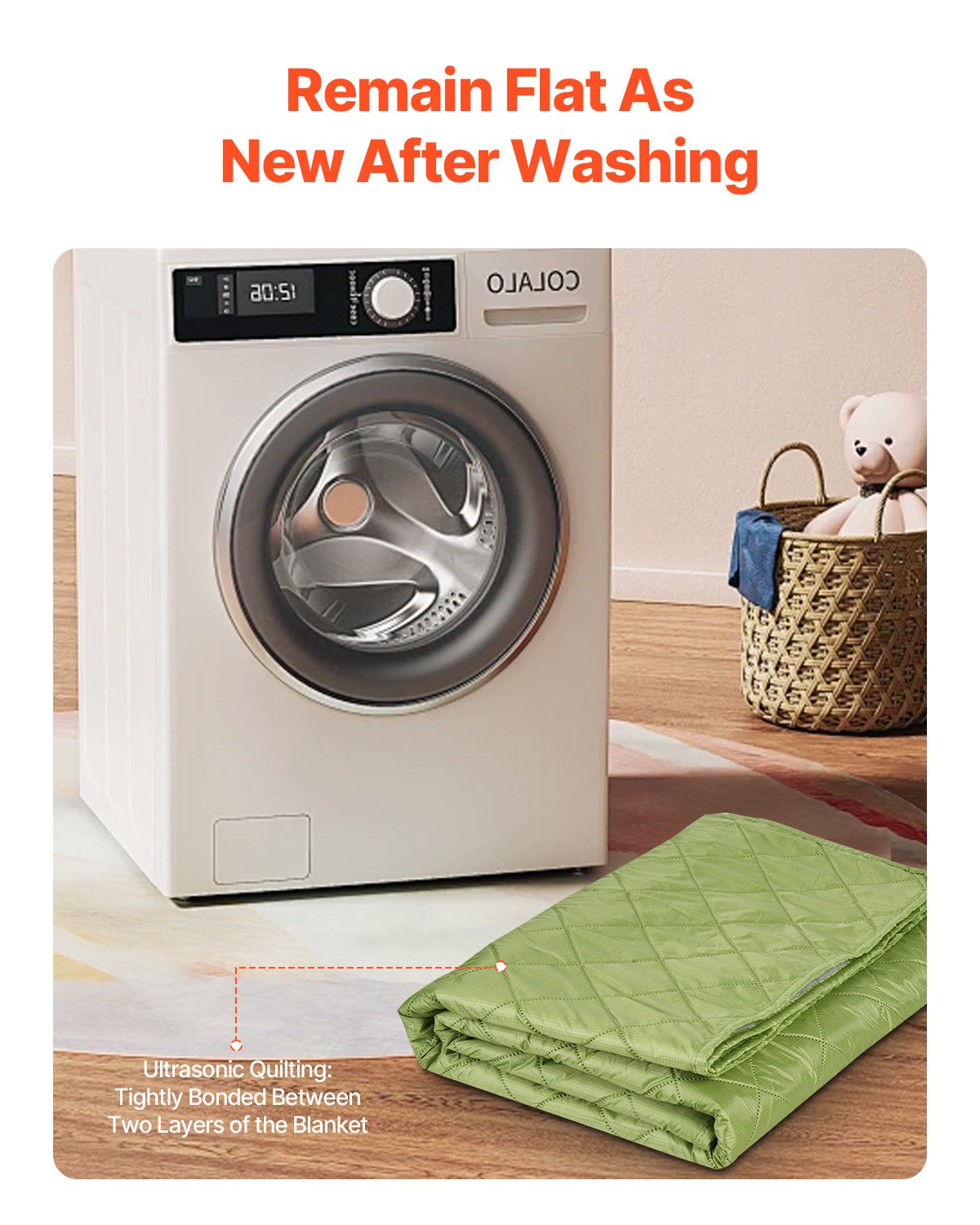 Campingfilt 2,08 m x 1,4 m (82" x 55") Varm stadionfilt 330 gsm Utomhus Resor