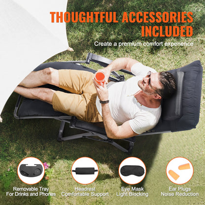 Zero Gravity Chair 66 cm Zero Gravity Recliner Lounge Chair Indoor & Outdoor