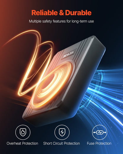 8" 400W subwoofer för undersätet, smala, drivna subwoofers för bil under sätet, inbyggd lågprofilsubwooferförstärkare, hög-/lågnivåingång och volymkontroll för stadsjeepar, bil, lastbil, husbil