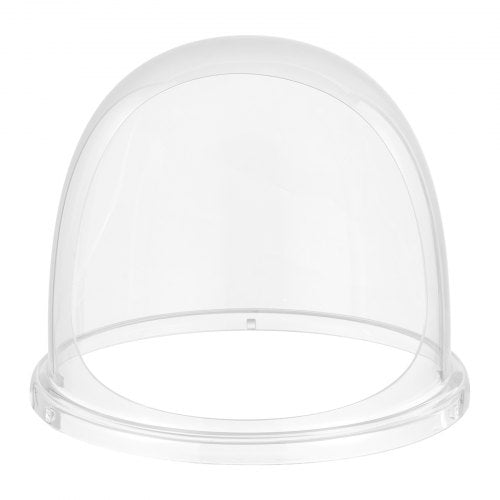 Cotton Candy Machine Cover, Transparent Acrylic Dome Bubble Shield, Cotton Candy Machine Bubble Shield Compatible with 381mm Cottons Candies Machines Bowl for Party, Shops, Bottom Groove Design