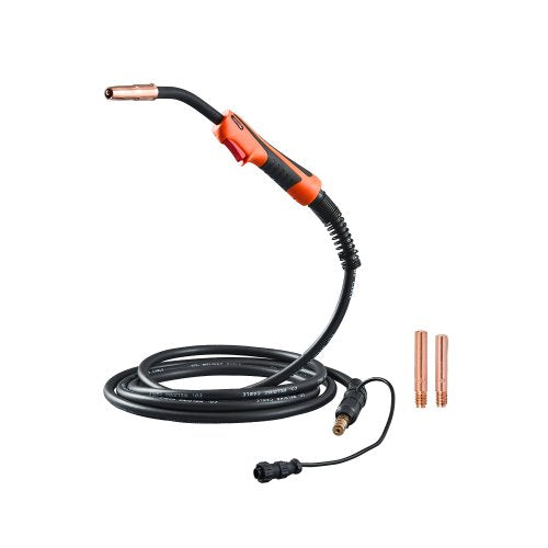 250Amp Mig Welding Gun with 15FT Cable, Compatible with LincoIn Power MlG 200, 215, 216, 255 and Wire-Matic 255 Welders, Suitable for 0.035" and 0.045" Welding Wires