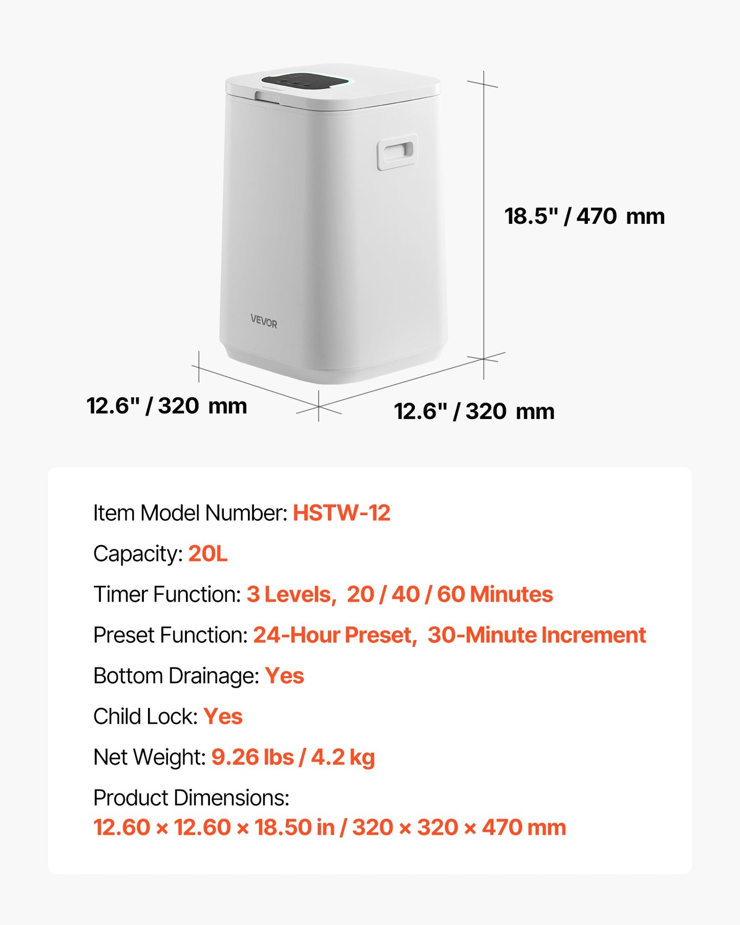 Towel Warmers for Bathroom, Towel Warmer Bucket with Child Lock & High-Temp Indicator & 24H Delay Timer & Auto Shut Off Fits up to 4 Oversized Bath Towels, Blankets, Clothes, Bathrobes and More