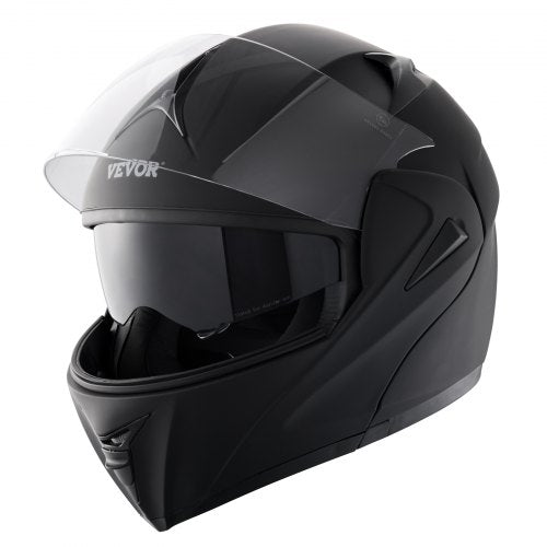Motorcykelhjälm, omaskerad, Smart Street ABS och högdensitetshjälm med Bluetooth-kortplats och utbytbart glas, DOT-godkänd bekväm motocrosshjälm, lämplig för ungdomar och vuxna
