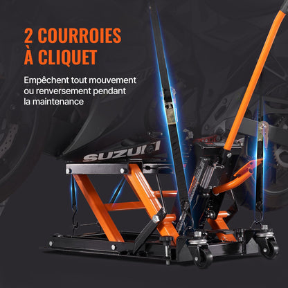 Motorcycle Hydraulic Pump Jack 680.4 kg ATV Dirt Bike Stand