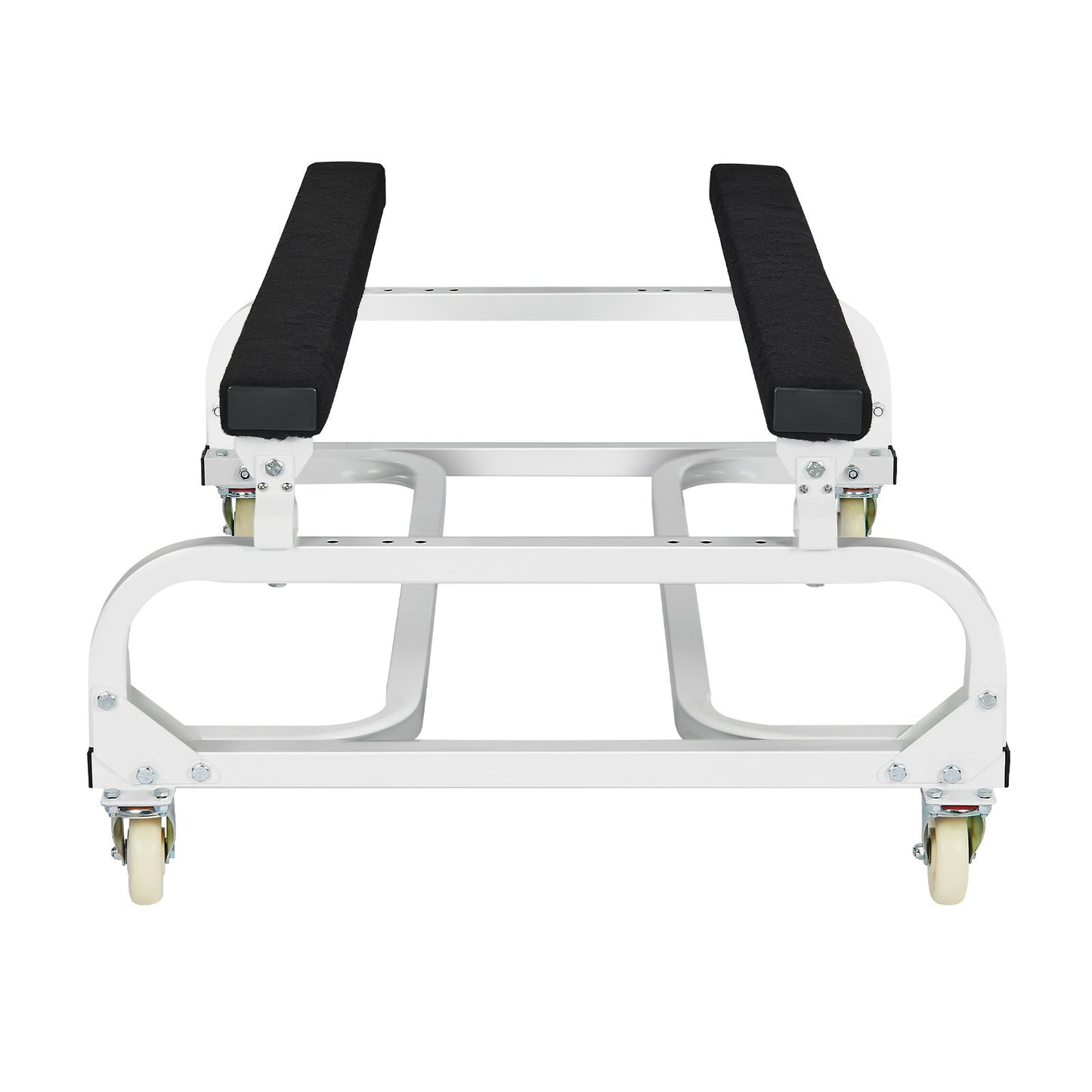 Vattenskotervagn, 1300 lbs lastkapacitet, vattenskoterställ, vattenskotervagn för att flytta vattenskoter, justerbara britsar med 4 hjul och 2 bromsar, kraftig vattenskotervagn för kajaker, vattenskotrar, motorbåtar