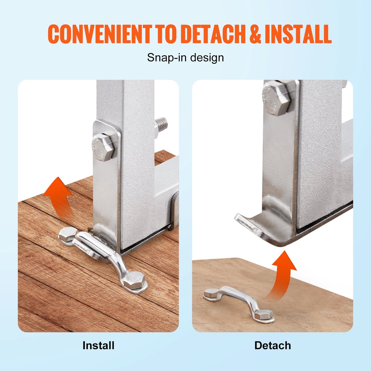 Bryggstege, avtagbar med 4 steg, 500 lbs lastkapacitet, pontonbåtstege i aluminiumlegering med 3,1'' brett steg och halkfri pedal, enkel att installera för ombordstigning på fartyg/sjö/pool/marin