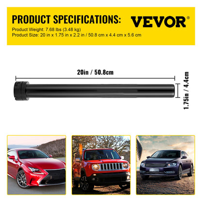 Verktygssats för inre styrstång, 12 delar demonteringsverktyg för styrstång, 12 delar Crowfoot-adaptrar, huvudverktygssats för inre styrstång, 1/2-tums styrstångsverktyg för drivrör, Kraftigt demonteringsverktyg för inre styrstång i stål för Ve