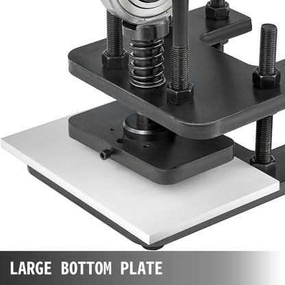 Leather Cutting Machine 180x120mm Manual Die Cutter Heavy Duty Leather Embossing Machine Hand Press Mold Mould Leather Die cut Leather Craft Cutting Machine for Various Materials