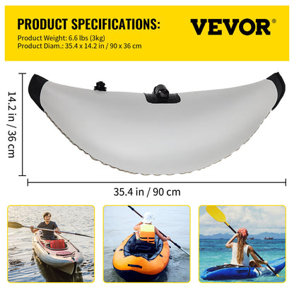 Kayak Outrigger Stabilizer, 2 PCS, PVC Inflatable Outrigger Float with Sidekick Arms Rod, Standing Float Stabilizer System Kit for Kayaks, Canoes, Fishing Boats