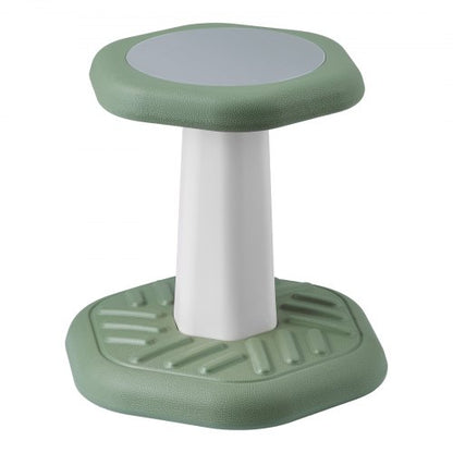 Kids Wobble Chair Active Chair with Sponge Cushion, Wobble Stool Improves Focus, Posture and Calm Children, Ideal for Schools and Preschools, Age 3-7, Green