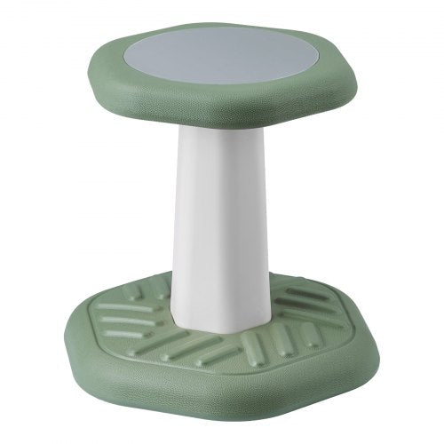 Kids Wobble Chair Active Chair with Sponge Cushion, Wobble Stool Improves Focus, Posture and Calm Children, Ideal for Schools and Preschools, Age 3-7, Green