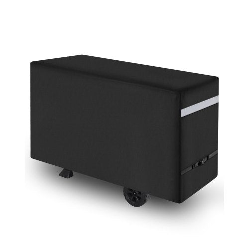 Grill Cover, 59 inch BBQ Covers for Outdoor Grills, Waterproof, Fade Resistant, Weather Resistant Heavy Duty 600D Polyester, Easy On/Off, with Secure Buckles, Black