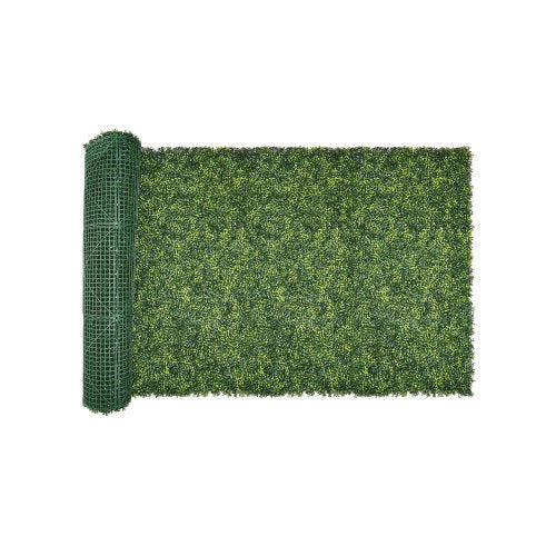 Konstgräsväggpaneler, 40 x 120 tum, Milan Grass Greenery Buxbompanel för inomhus- och utomhusgröndekor och murgröna, avskild bakgrund, häckskärm för trädgård