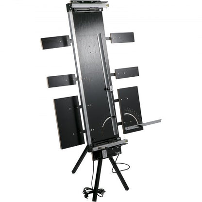 Frigolitskärmaskin 42 cm max. skärtjocklek Skumskärare 127 cm max. längd Varmtrådsskumskärare 0-90° frigolitskärare Sex värmetrådar med stativ Sidoplatta för skärning av skum Pearl Cott