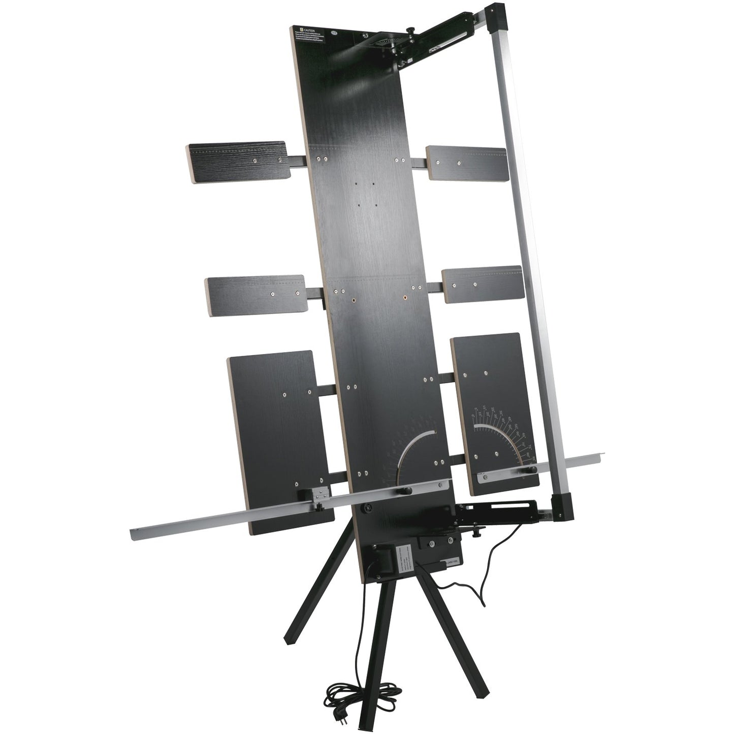 Frigolitskärmaskin 42 cm max. skärtjocklek Skumskärare 127 cm max. längd Varmtrådsskumskärare 0-90° frigolitskärare Sex värmetrådar med stativ Sidoplatta för skärning av skum Pearl Cott