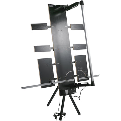 Frigolitskärmaskin 42 cm max. skärtjocklek Skumskärare 127 cm max. längd Varmtrådsskumskärare 0-90° frigolitskärare Sex värmetrådar med stativ Sidoplatta för skärning av skum Pearl Cott