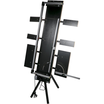 Frigolitskärmaskin 42 cm max. skärtjocklek Skumskärare 127 cm max. längd Varmtrådsskumskärare 0-90° frigolitskärare Sex värmetrådar med stativ Sidoplatta för skärning av skum Pearl Cott