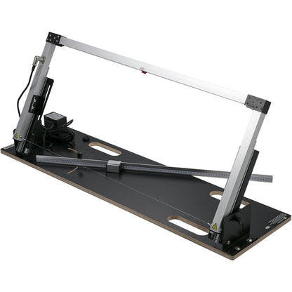 Bordsmaskin för frigolit 42 cm max. skärtjocklek Skumskärare 112 cm max. skärlängd Skumskärare med het tråd 0-90° frigolitskärare med sex värmetrådar för skärning av skum i pärlbomull