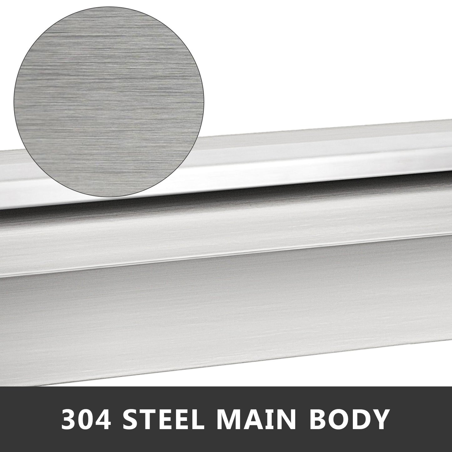 Stainless Steel Waterfall Pool Fountain 17.7 x 4.5 x 3.1 Inch Rectangular Pool Fountain with LED Strip Light Constructed Stainless Steel Swimming Pond Waterfall Blade Cascade