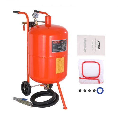 75.7 L Sand Blaster 60-110 PSI High Pressure Sandblaster with 4 Nozzles