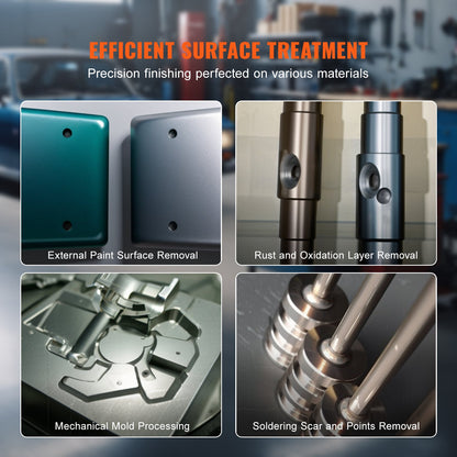 227.1 L Sand Blasting Cabinet with Stand with Blasting Gun & 4 Nozzles