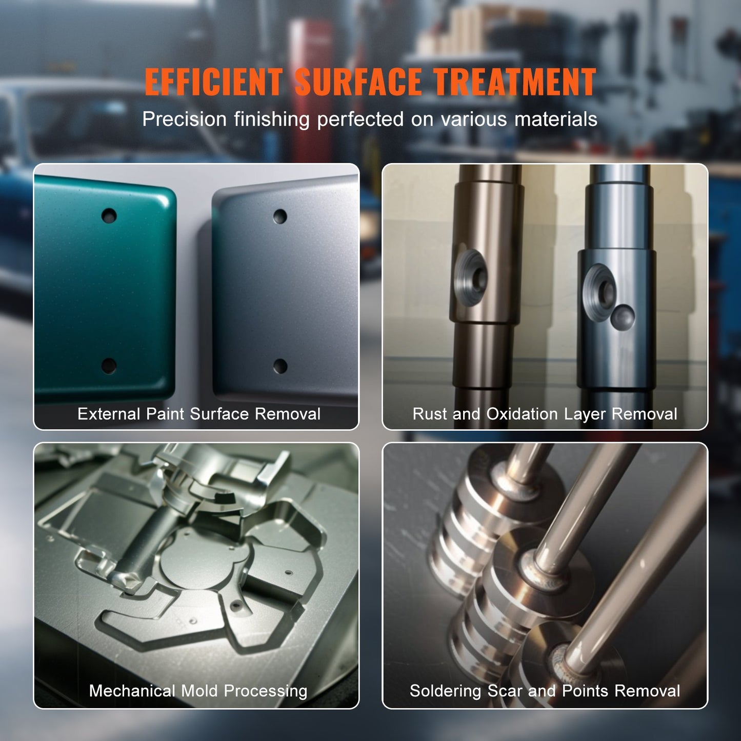 90 Gallon/340.7 L Sandblasting Cabinet with 1.8 Gallon/6.8 L Dust Collection System