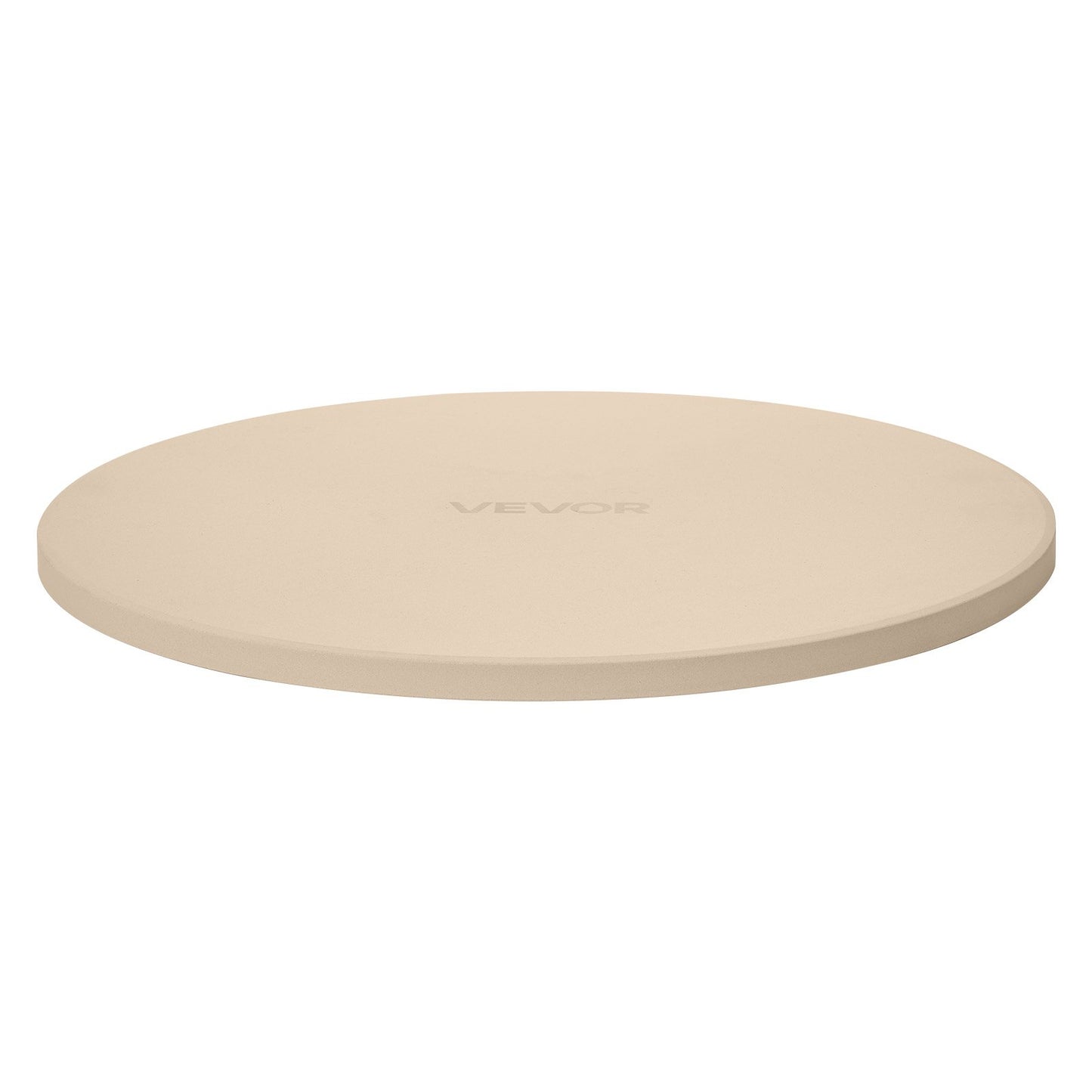 Pizza Stone, 406 mm Round Cordierite Pizza Stone, Extra Large Baking-Stone with a Durable Stand, 17 mm Thickness Heat-Resistant Cooking Cordierite, for Kitchen Oven, Baking Pizzas, BBQ Grilling